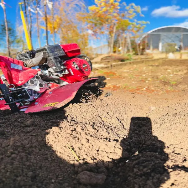 🍎🍐🍒 En coulisses à la pépinière !
Notre motoculteur est en pleine action pour préparer 