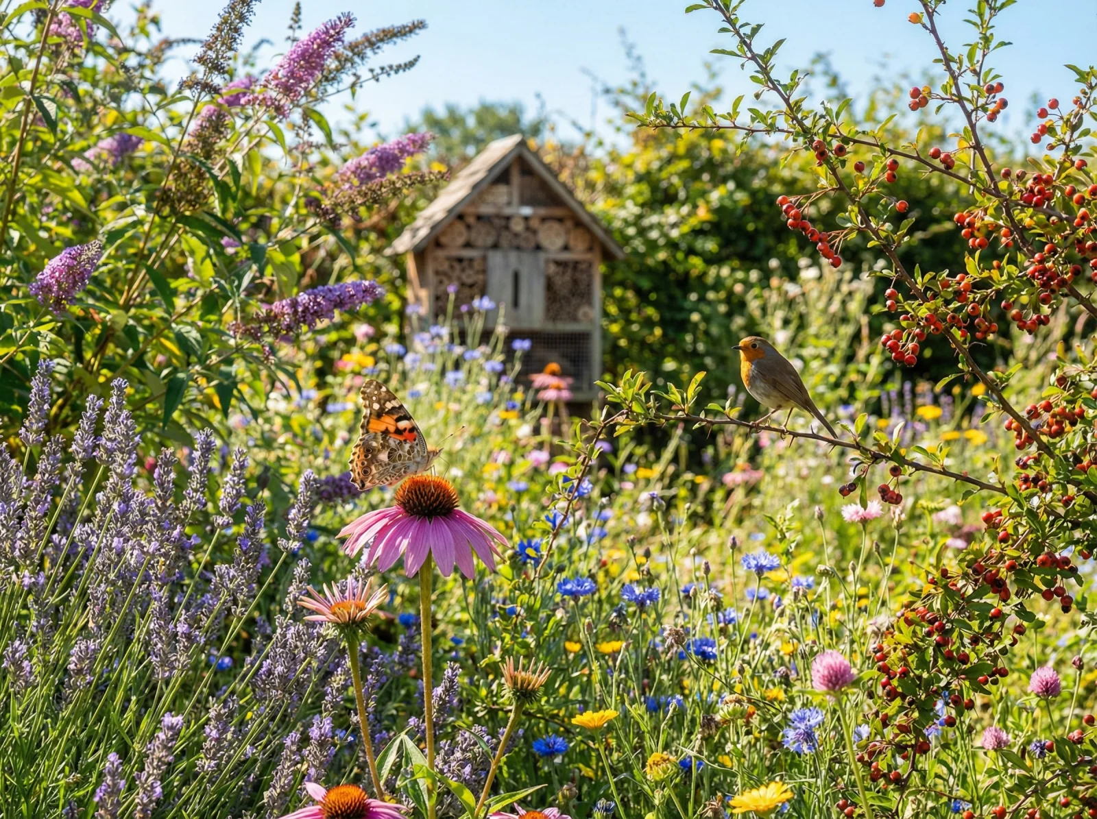 Créer un jardin favorable à la biodiversité