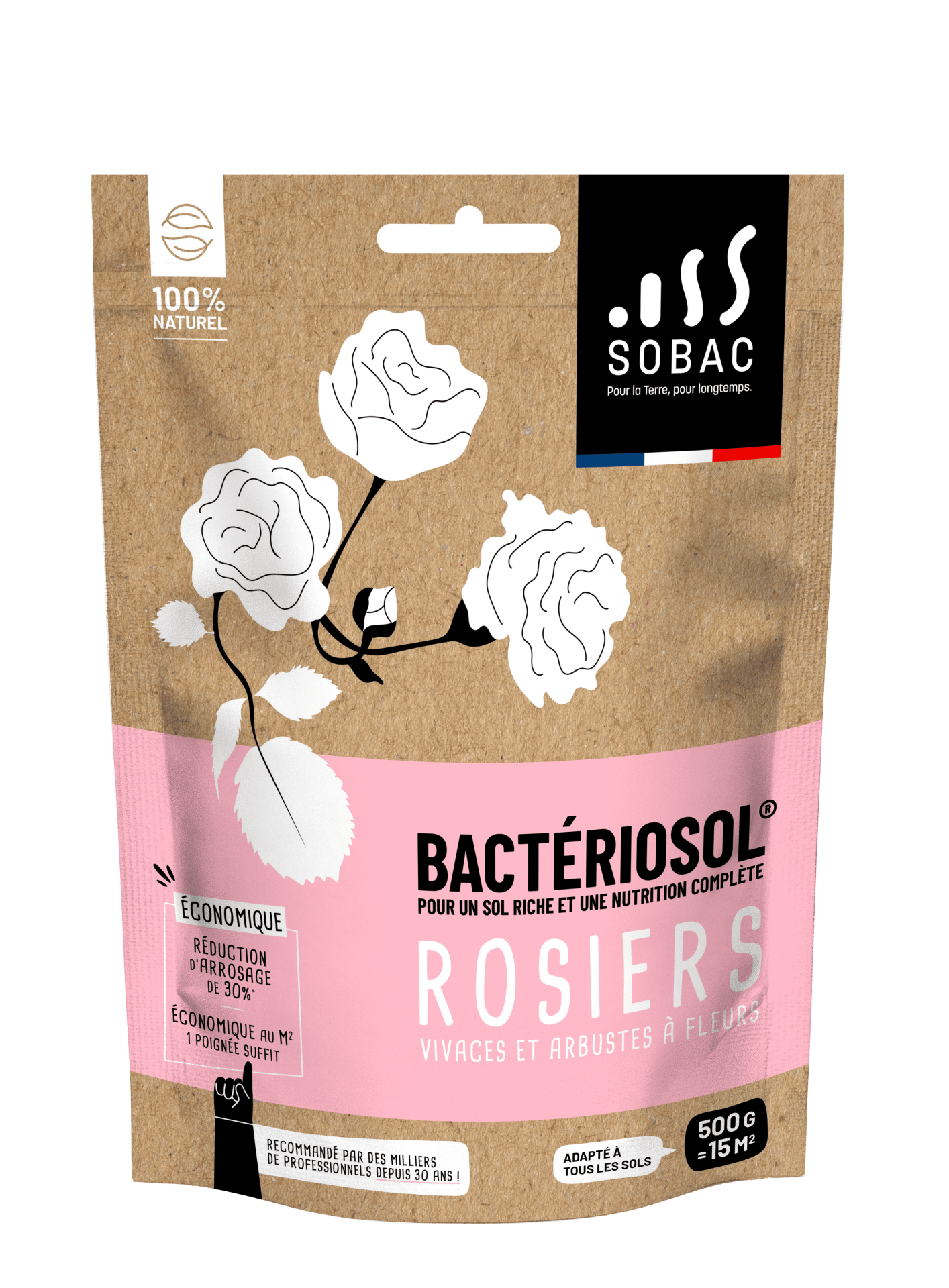 Bactériosol® Rosiers Fleurs 500g  - Photo 1