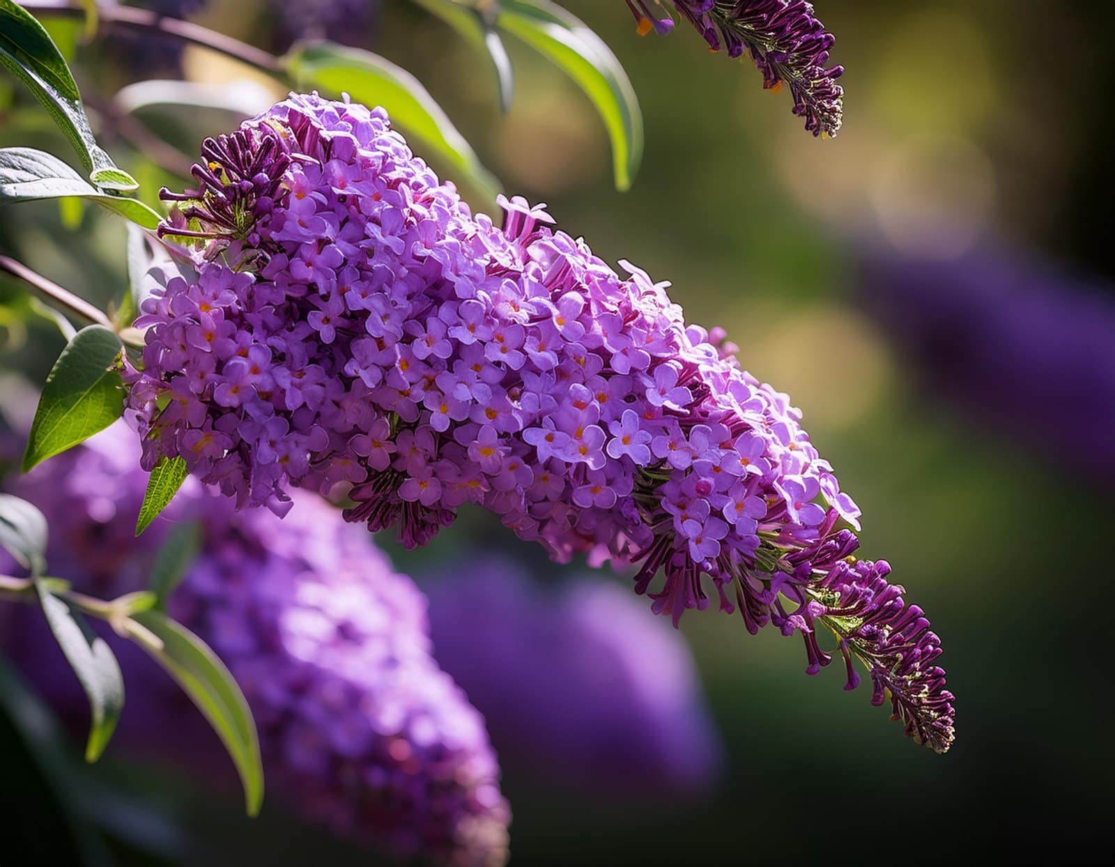 BUDDLEJA davidii Santana / Arbre à papillons panaché - Photo 2
