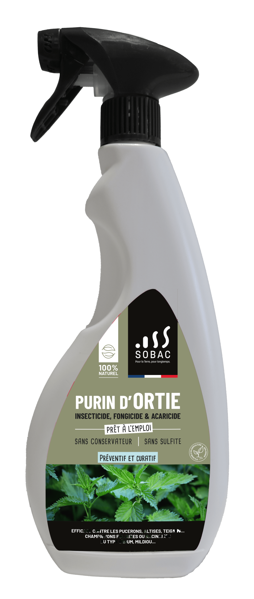 Purin d'ortie Flacon 750ml Sobac® - Photo 1
